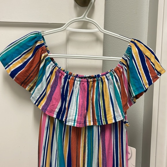 NWT striped romper - Picture 3 of 4